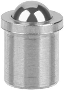Spring Ball Plunger 304 Stainless Steel Smooth Precision Positioning Beads Screw (φ 2 × 3 φ 3 × 4 φ 4 × 5) (Dia × L)(4 ×5 mm), Screw