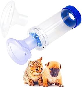 WHELPAW Cat Inhaler Spacer, Aerosol Chamber Inhaler Spacer for Cat's Breathing & Delivering Medication, Come with 2 Size Masks