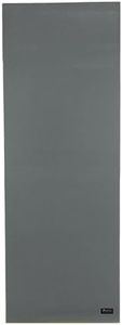 Power Systems Premium Yoga Sticky Mat - Secure, Adhesive, Textured Surface - Lightweight & Durable (Gray, 1/4")
