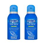 2 x 150ml Fast Pain Relief Cold Spray Injuries Muscle Strains Joint