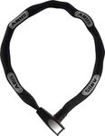 ABUS Steel-O-Chain 8807K chain lock - Flexible hardened steel bike lock - ABUS security level 8-110 cm - Black