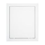 White Access Panel, Revision Door, Gas Water Electricity Service Inspection Hatch Cover, Tough and Durable ABS Plastic, Resistant to Chemical Agents and Temperature (200 x 250mm)