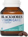 Blackmores Vision Care + Energy | Supports Healthy Eyesight & Eye Function | Supports Energy Levels | 60 Tablets