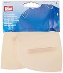 Prym PRYM_993811-1 Shoulder Pads Set-in with Hook and Loop Fastening Flesh S, Beige