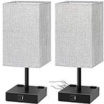 Touch Control Table Lamps Set of 2 