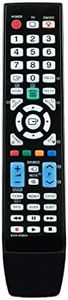 VINABTY BN59-00860A Remote Control for Samsung LCD LED HDTV Smart TVs LE55B750 LE46B750 LE40B750 LE52B750 PS58B850 PS50B850 UE46D6510 LE55B750 LE52B752B752B750 50 LE4. 6B750 LE46B750 LE40B750