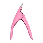 iZhuoKe Nail Clippers Tip Cutters for Acrylic False Fake Gel,Nail Clipper Professional,False Nails Clipper,Artificial Tips Edge Cutter Professional Nail Art Manicure Tool