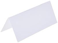 Papermania 90 x 100 mm Table Place Settings Folded Card, Pack of 20, White PMA1781100