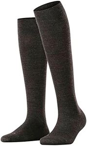 FALKE Women Sensitive Berlin Knee Length, Grey (Anthrazit 3085), 5-7.5