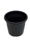 Tillage-10inch Black Nursery Garden Plastic Pot/Grower Pot for Terrace Gardening and Outdoor. (Pack of 6)