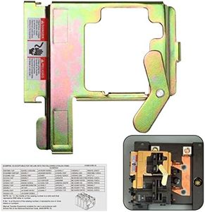 Generator Interlock Kit Compatible with Siemens and Murray, ECSBPK02 Mechanical Interlock Kit Between the Main Breaker Powered by Utility Power and Generator Powered by Standby Power.