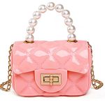 Toddler Purses for Little Girls,Crossbody Cute Princess Handbags Shoulder Bag for Toddler Little Girl (Pink-2)