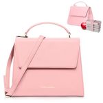 BEAUTYGOODIES Cute Lunch Bag for Women for Work, Lunch Box for Women Pink, Trendy Ladies Nurse Teacher Lunch Box for Women, Teacher Lunch Bag Women, Lunchbag Adult Woman, Pink Insulated Lunch Bag