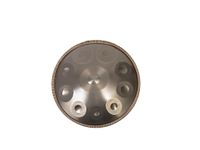 sarospan Handpan Drum - 22-Inch 10-Note D Kurd 440Hz - Hand Tuning Handpan - Includes Soft Bag, Mallets, Stand, Note Stickers, Cleaning Cloth - Artist Performance Video