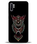 Silence Polycarbonate Samsung Galaxy Note 10 Plus Designer Printed Backcase For Mobile Hard Back Case Cover For Samsung Galaxy Note 10 Plus |Colourful Owl|, Multi