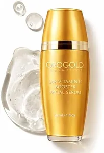 OROGOLD 24K Vitamin C Booster Facial Serum - Anti Aging Facial Serum with Gold - Skin Brightening Serum For Face - 30 Mililiter / 1 Fl. Oz