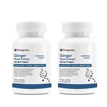 Trexgenics GINGER (Bioactive 5% Gingerol) 550 mg Standardized for Digestive Health, Immunity, Metabolic Profile, Immunity Support (60 Vcaps) (2)