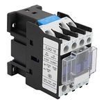 3 Poles Contactor CJX2-1810 24/36/48/110/380V AC Rail Mount Contactor Coil (24V AC)