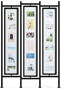 Umbra Pano Cornice portafoto, Metallo, Bianco/Nero,