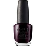 O.P.I Nail Lacquer, Glossy Finish, Black Cherry Chutney, 15Ml