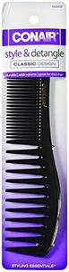 Conair Styling Essentials Wide-Tooth Lift Comb 1 ea Pack of 3