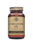 Solgar Cod Liver Oil, 250 Softgels 