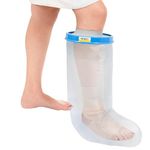 Water Proof Leg Cast Cover for Shower by TKWC Inc - #5738 - Watertight Foot Protector