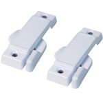 RV Window Latch, 2pc Hehr Style Double Pane Window Latch, Lock The Window for RV, Camper Window, Made Out of Metal (White)