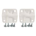 Coleman Cooler Replacement Hinges (2-Pack), Perfect Fix for Damaged Hinges, Includes 2 Durable Plastic Hinges & 8 Mounting Screws, Suitable for Assorted Cooler Models