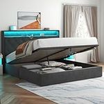 Loomie Queen Lift Up Bed Frame with