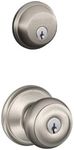 SCHLAGE Satin Nickel FB50N V GEO 61