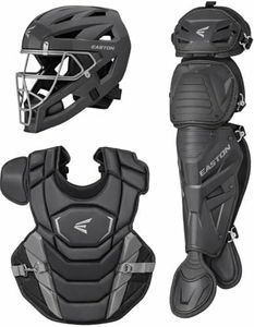 Easton | Phenom Series Catcher’s Set | NOCSAE Certified | Adult, Intermediate, Youth Sizes | Multiple Colors (Charcoal, Adult)