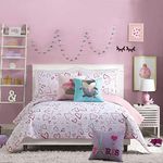 Urban Playground Quilt Set, Full/Queen, Desiree Pink
