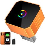 2026 Wireless CarPlay Adapter for iPhone & Android Wired to Wireless CarPlay & Android Auto Plug and Play Fast Auto Reconnect Stable Control Compatible for iOS 10+ & Android11+