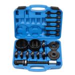 ACLONG Front Wheel Drive Bearing Puller,19PCS Front Wheel Hub Drive Bearing Removal Install Adapter Puller Pulley Service Tool Kit for Cars Vans