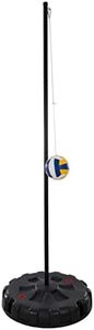 Hey! Play! Portable Tetherball Complete Outdoor Game Set with Base, Ball, Pump, Cord & Stakes - Family Game for Kids and Adults Medium