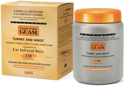 GUAM Anti-Cellulite Stomach Wraps – FIR Tummy Wrap for Skin Firming & Tightening – Belly Cellulite & Tummy Treatment (2.2 Lb)