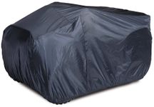 Dowco Guardian 26042-01 Indoor/Outdoor Water Resistant Reflective ATV Cover: Black, XXX-Large