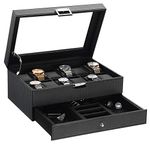 Watch Boxes With Drawer Glasses