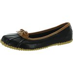 London Fog Womens Webster Rain Shoe Black 8 M US