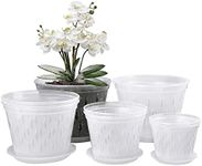 lanccona Orchid Pots- 2 Each of 4, 