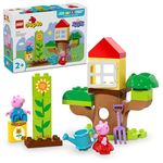 LEGO DUPLO Peppa Pig Garden and Tree House Toy 10431 Building Blocks Toys for 2+ Gift for Boys and Girls