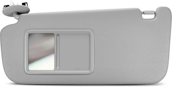 SAILEAD Sun Visor Replacement Compatible with Toyota RAV4 with Sunroof and Light 74320-42501-B2, for Year 2006 2007 2008 2009 2010 2011 2012 (Beige, Left Driver Side)