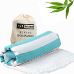 Ryt'sense 100% Bamboo Bath Towel | Ultra Soft, Absorbent, Quick Dry Towels for Bath, Pool,Facewash, Gym, Sports, Travel|Men & Women |75 x 160 CM| 250 GSM (Turkish, Tangy Orange, Set of 1)