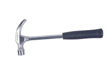 Eastman Claw Hammer, 1/2 lbs Drop Forged Steel Induction Hardened Teeth with Rubber Coated Metal Handle Fittings for Home, DIY, Mechanic, Industrial & Professional Use (E-2061S)