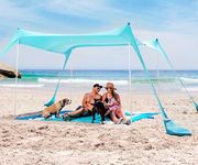 SUN NINJA Beach Tent Shelter with U