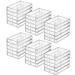 Fasmov 30 Pack Clear Plastic Casset