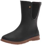 BOGS Women's Sweetpea Boot Tall Rain Shoe, Black, 7