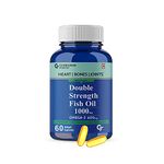 Carbamide Forte Double Strength Fish Oil 1000mg with Omega 3 600mg -60 Capsules