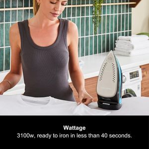 Morphy Richards Turbosteam Pro Steam Iron – Blue